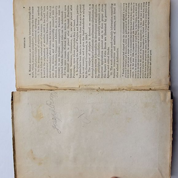 Thomson’s Practical Arithmetic, by James B. Thomson, 1853 - Picture 6 of 12